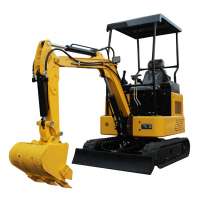 new china mini excavator with attachments trench micro small digger for sale