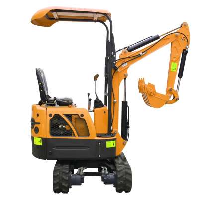 Home Used 1.0 ton Mini Hydraulic Crawler Excavator With Hammer